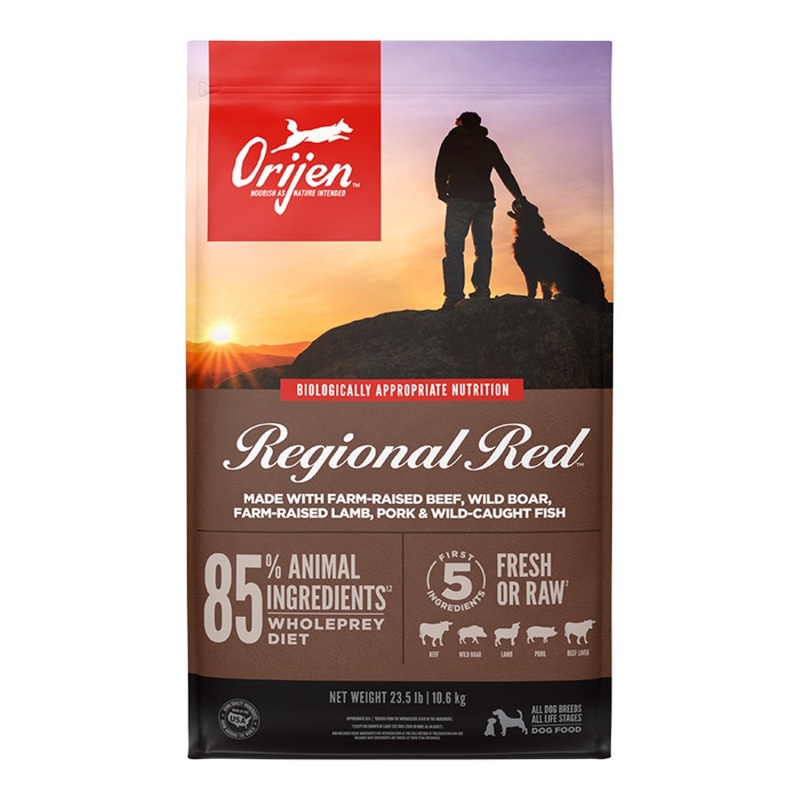 Orijen Regional Red Grain-Free Dry Dog Food 4.5lb