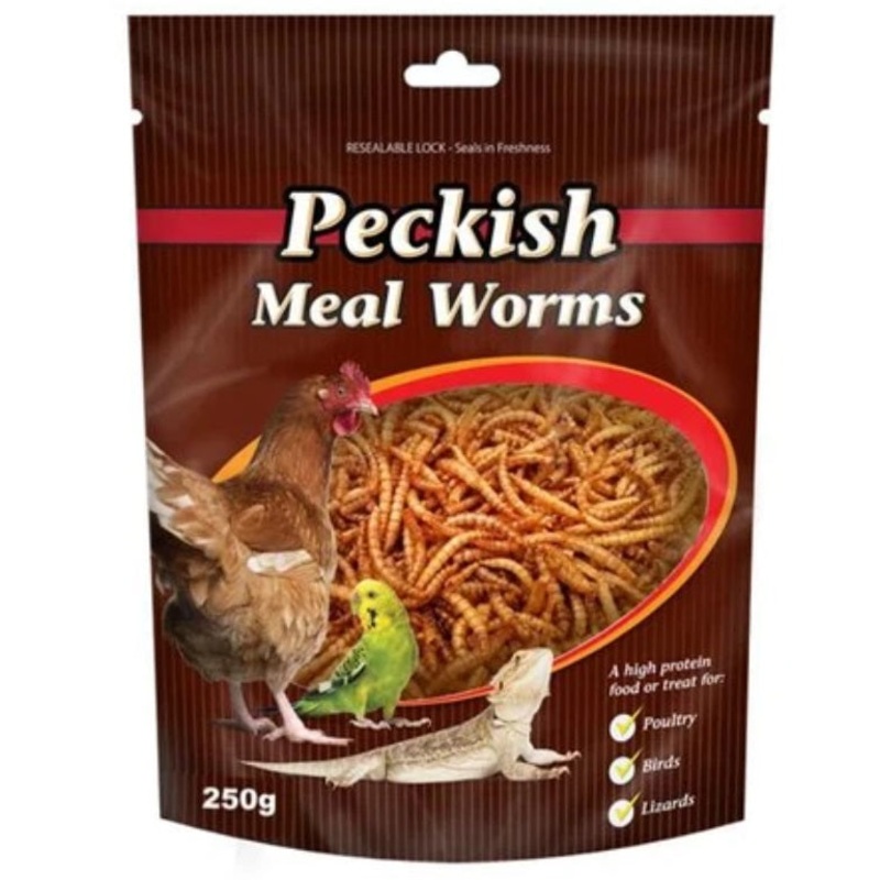 PECKISH MEALWORMS DRIED 100G