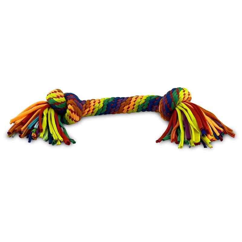 Petsport Kaleidoscope Rope Large 15″ 2 Knots