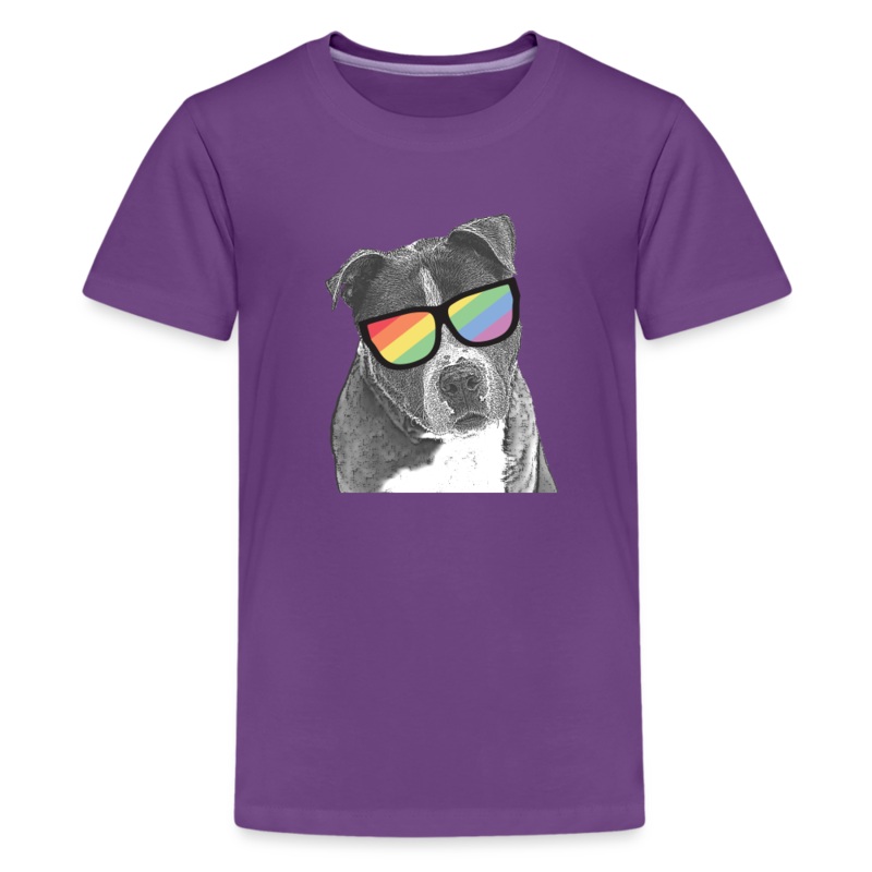 Pride Dog Kids’ Premium T-Shirt purple Youth XS
