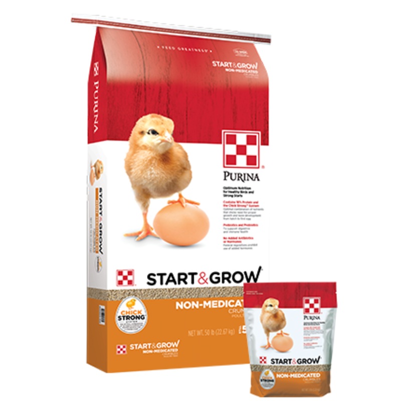 Purina Start & Grow Non-Medicated Chick Feed