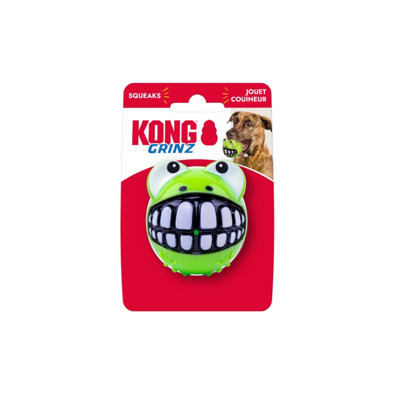 Grinz Frog Ball (Large) | KONG