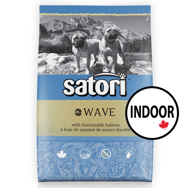 Satori Wave Salmon Indoor Adult Dry Dog Food Sample 50g (Free Ship)