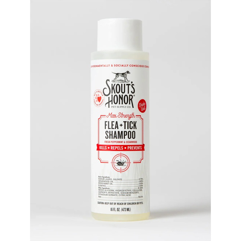 Skout’s Honor Skout’s Honor Flea and Tick Shampoo for Dogs (16 oz)