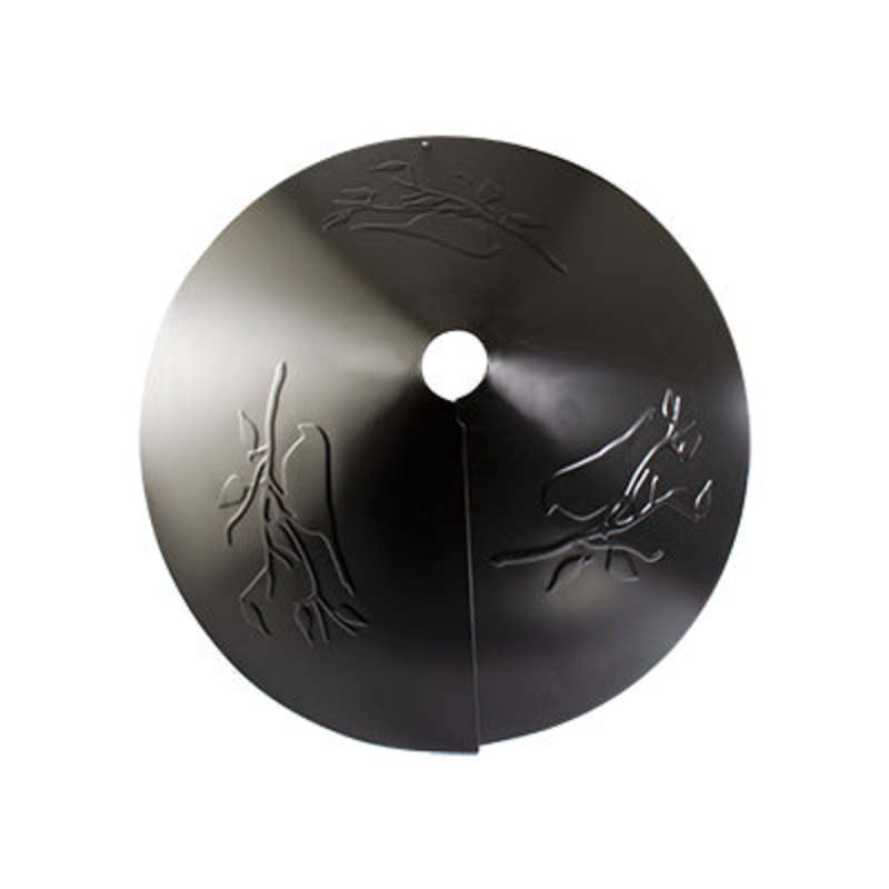 18″ Wrap-Around Baffle-Bird Embossing