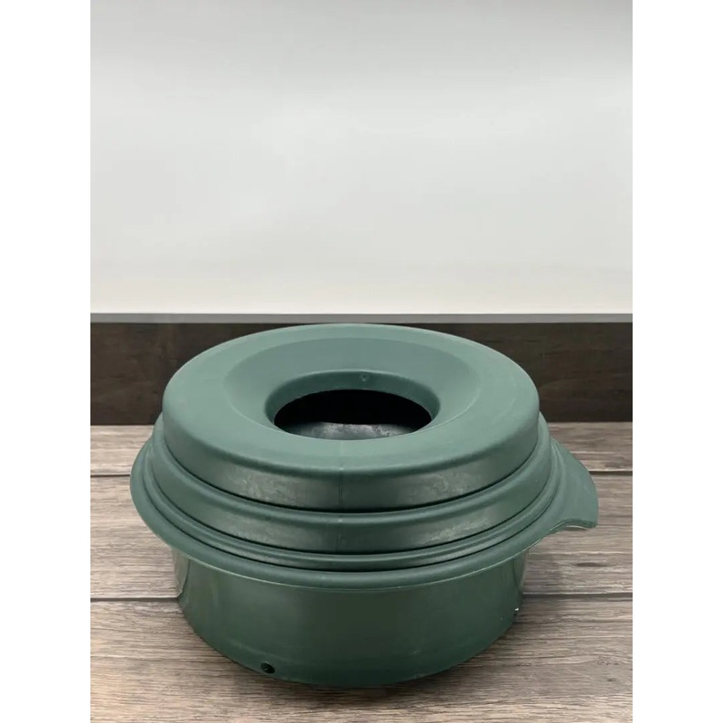 Buddy Bowl Spill Proof Dog Water Bowl 64oz Olive