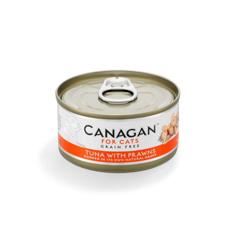 Canagan Tuna with Prawns Wet Cat Food 75g Tin – 75g