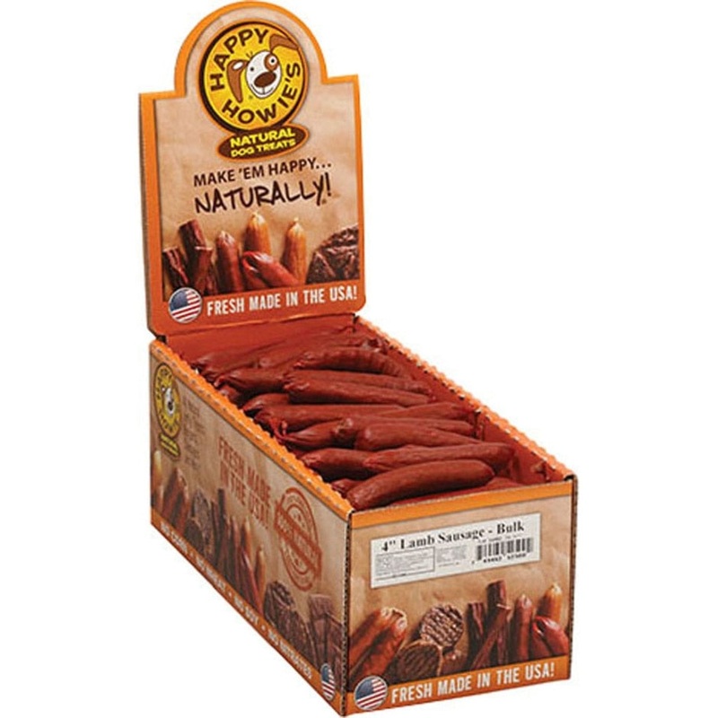 Happy Howie’s Lamb Sausage Bulk 4 inch 12 Count