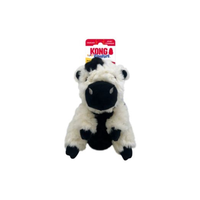 KONG Comfort Tykes Cow Dog Toy Small