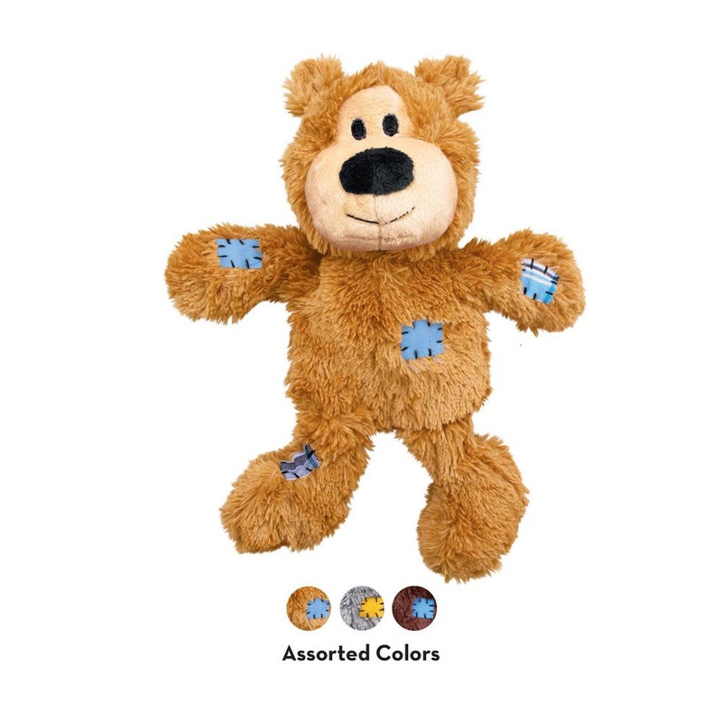 Kong Wild Knots Bears Dog Toys Assorted X-Small