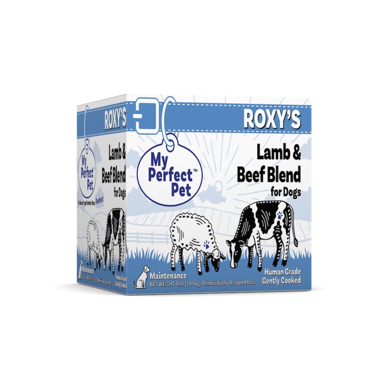 My Perfect Pet Roxys Lamb & Beef Grain Free Blend 4 lbs