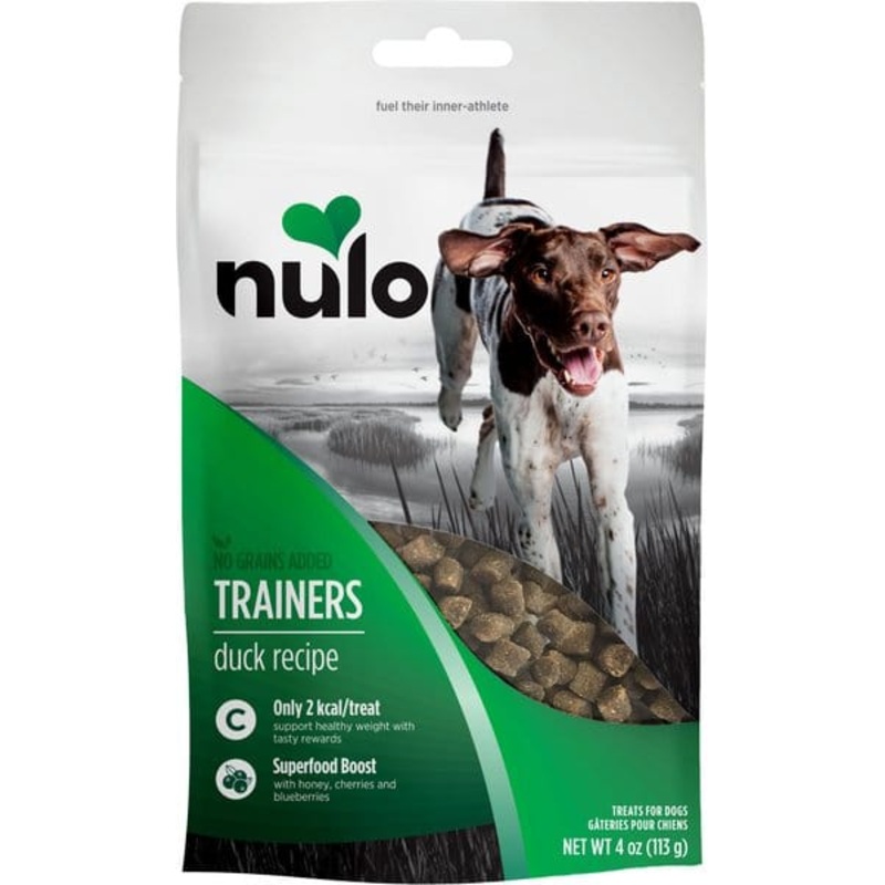 Nulo Freestyle Trainers Grain Free Duck Dog Treats 4 oz