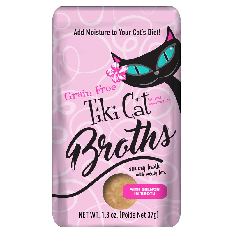 Tiki Cat Grain Free Salmon in Broth 1.3 oz